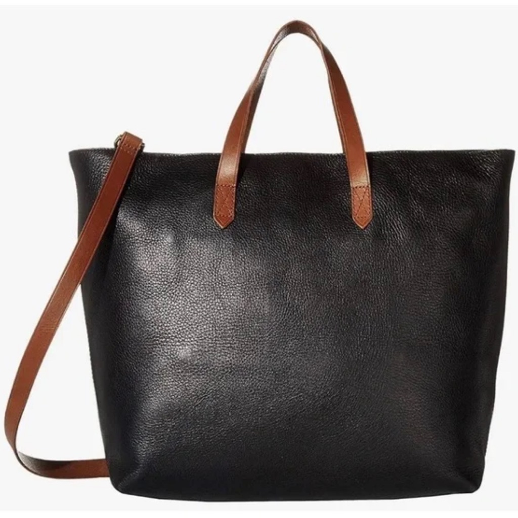 Madewell Leather Zip Tote